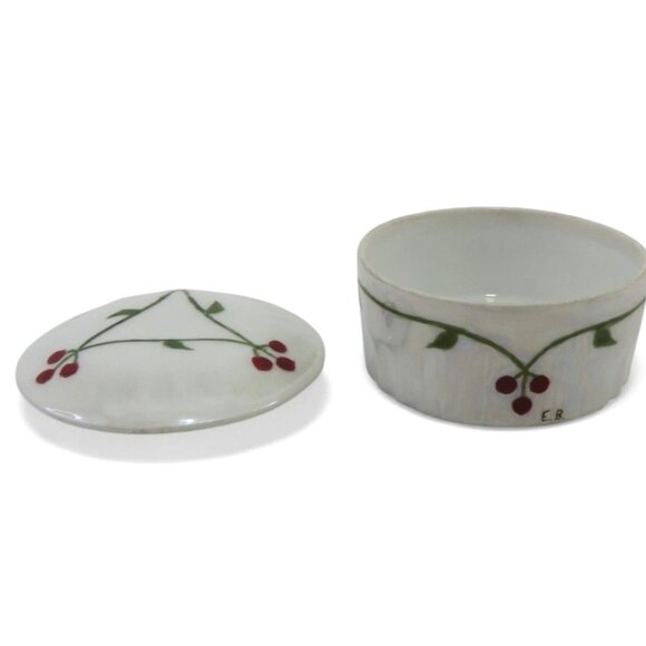 ROSENTHAL RC Bavaria Trinket Box Cherry Blossom Germany Vintage - Picture 4 of 9